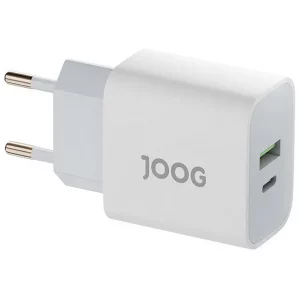 Carregador de Parede Joog PD30W-JG 30W USB-A + USB-C Anatel